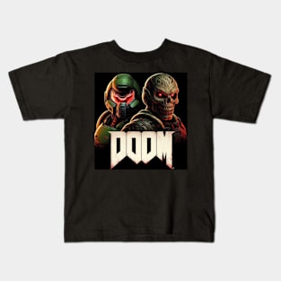 Doom Guy and Demon Kids T-Shirt